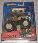 VTG 2004 Hot Wheels Monster Jam TAZ Truck 1:64 # 7 Metal Collection Ships Free!