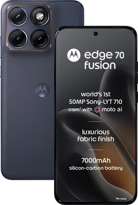 Motorola Edge 70 Fusion 5G 8 GB RAM 256 GB Dual SIM 7000mAh | SILHOUETT | GLOBAL