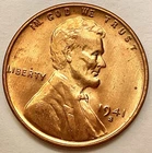 1941-S  Uncirculated BU Red RD - Lincoln Wheat Cent ~ B790