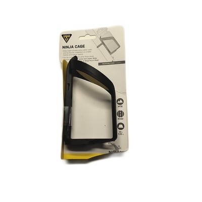 Topeak Unisex Erwachsene Ninja Cage Flaschenhalter schwarz 10cm Cycling Haltbare