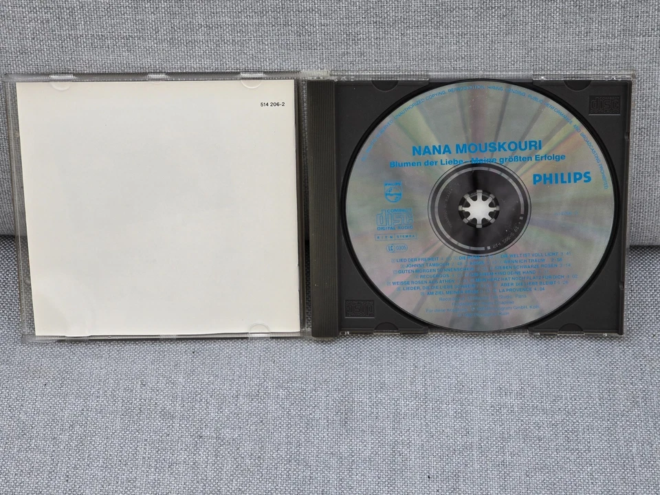 CD - Nana Mouskouri - Blumen der Liebe - Bild 3 von 3