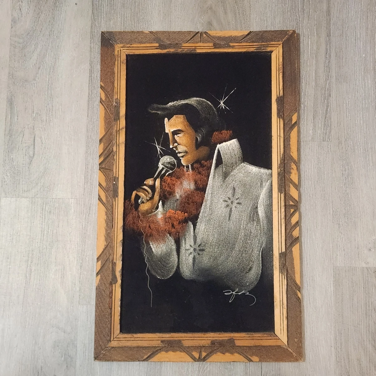 70s エルビス ベルベットペインティング ベルベットピクチャー ヴィンテージ velvet elvis products for sale | eBay