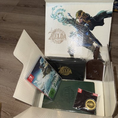 Nintendo Switch Zelda Totk Tears of the Kingdom Special Edition collector Bundle