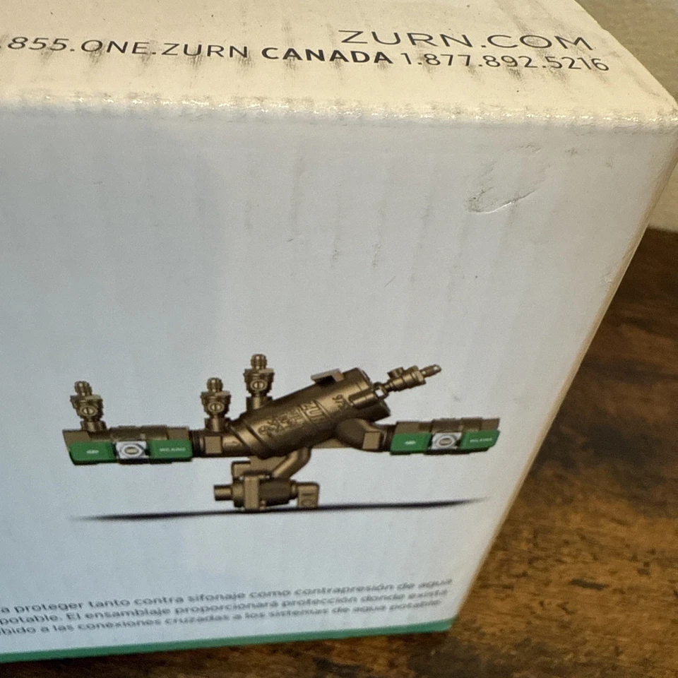 Preventor de reflujo principio presión reducida Zurn Wilkins 34-975XL 1/2" Foto 2 de 4
