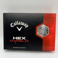 Callaway Hex Diablo Golf Balls, 1 Dozen 12  - New open box