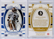 2023 Panini Flawless Collegiate - Deion Sanders #81 - 