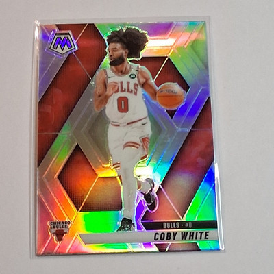 2024-25 Panini Mosaic Coby White #3 Silver (Toploader)