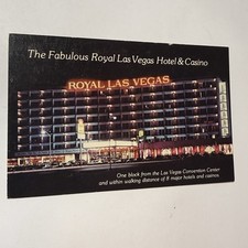 The Royal Las Vegas Hotel  Casino Las Vegas Nevada Postcard Heart Of The Strip