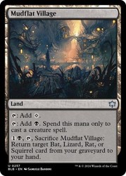 Mudflat Village 257 Bloomburrow Foil Uncommon MTG