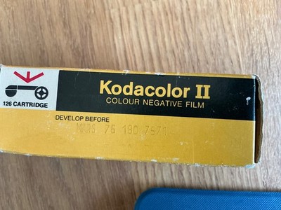Farbfilm 12 Aufnahmen Vintage Kodak Kodacolor II Film C 126 - 12