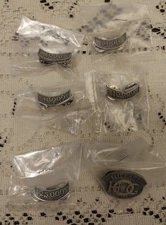 Original Harley Davidson Mileage Pins 1,000 5,000 10,000 25,000 40,000 HOG Miles