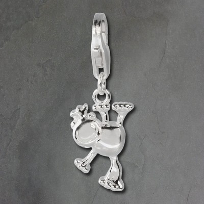 925 SILBER FROSCH ANHÄNGER, FROSCHKÖNIG, SILBERSC Produktbild-Vorschau 10