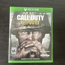 Call of Duty WWII Xbox One Complete in Box