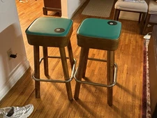 RARE Mint Designer Vintage Stools