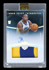2021 Panini Eminence Jonathan Kuminga 10/10 Rookie Patch Auto RPA Hawks RC