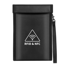 Faraday Bag for Phone,Military Grade Signal Blocker Faraday Cage for Car Key,...