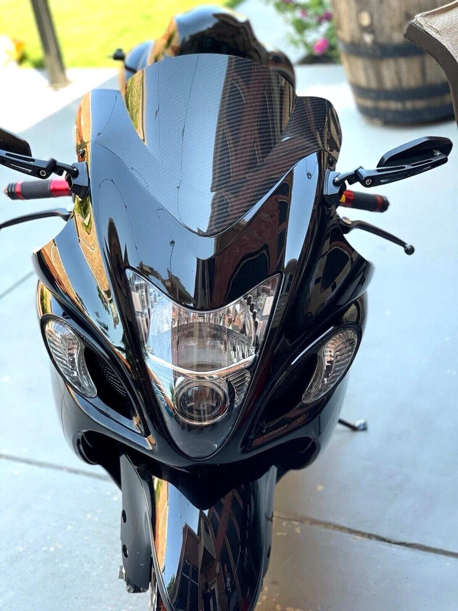 2022 2023 2024 SUZUKI HAYABUSA REAL CARBON FIBER WINDSCREEN