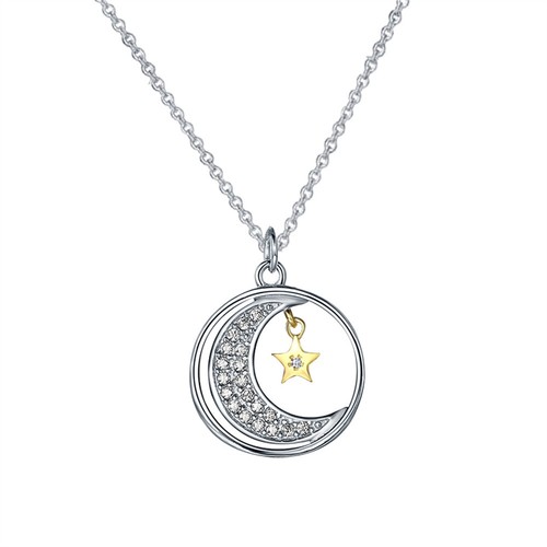 To My Daughter in Law Necklace Star Moon Pendant Necklace Christmas Gifts - Picture 5 of 5