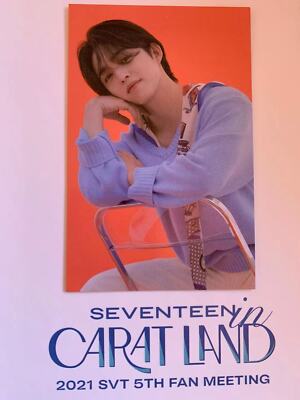 SEVENTEEN in CARATLAND 2021 5th Fan Meeting Official Trading Card