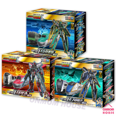 トイガン shin Takara Tomy Plarail Shinkansen Shinkalion 3 Styles Transforming