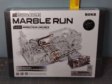 3D Puzzles for Adults, Marble Run Link Pack LG01, Wooden Model New Sealed