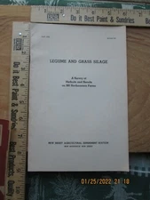 legume & grass silage survey of methods and results NorthEastern farms 1938