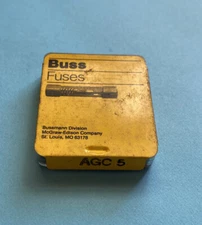 *NOS* AGC-5-BUSSMAN-GLASS FUSE (LOT OF 4)-FREE SHIPPING*