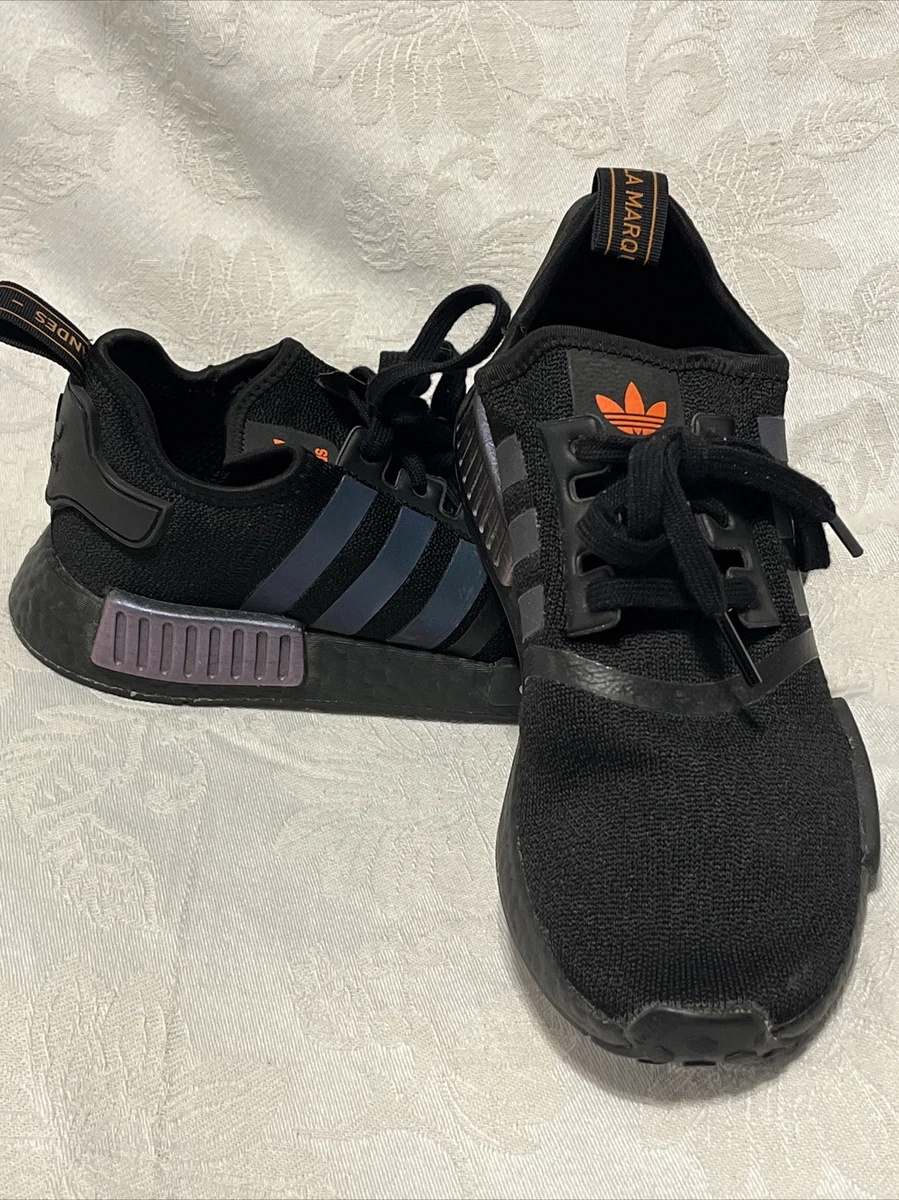 Tænk fremad Ren og skær stang Women&#039;s ADIDAS NMD-R1 Shoes Sz Y7 W8.5 US Runners Shoes Black EUC |  eBay