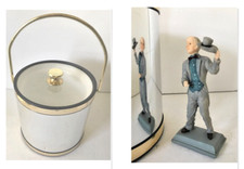 ICE BUCKET- RETRO -MIRROR FINISH BY KRAFTWARE - MADE IN USA