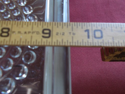 VTG NOS GLASS BLOCK WINDOW ARCHITECTUAL DECROTIVE DESIGN STORE DISPLAY CRAFT - Picture 10 of 12