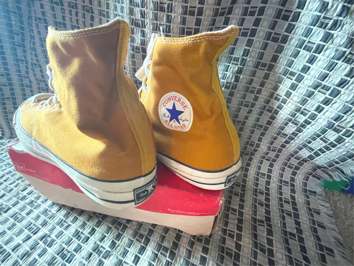 Converse clearance 70s yellow
