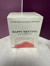 Happy Meeting Mini Rose Massager Sucking Motion Rechargeable 10 Modes