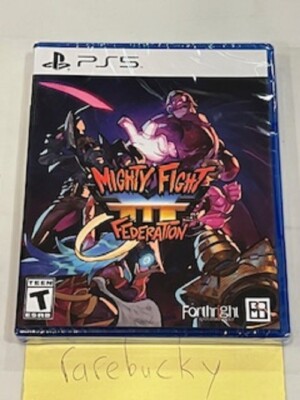 Mighty Fight Federation PS4/PS5 - Limited Run Games LRG507 - Neuf Scellé