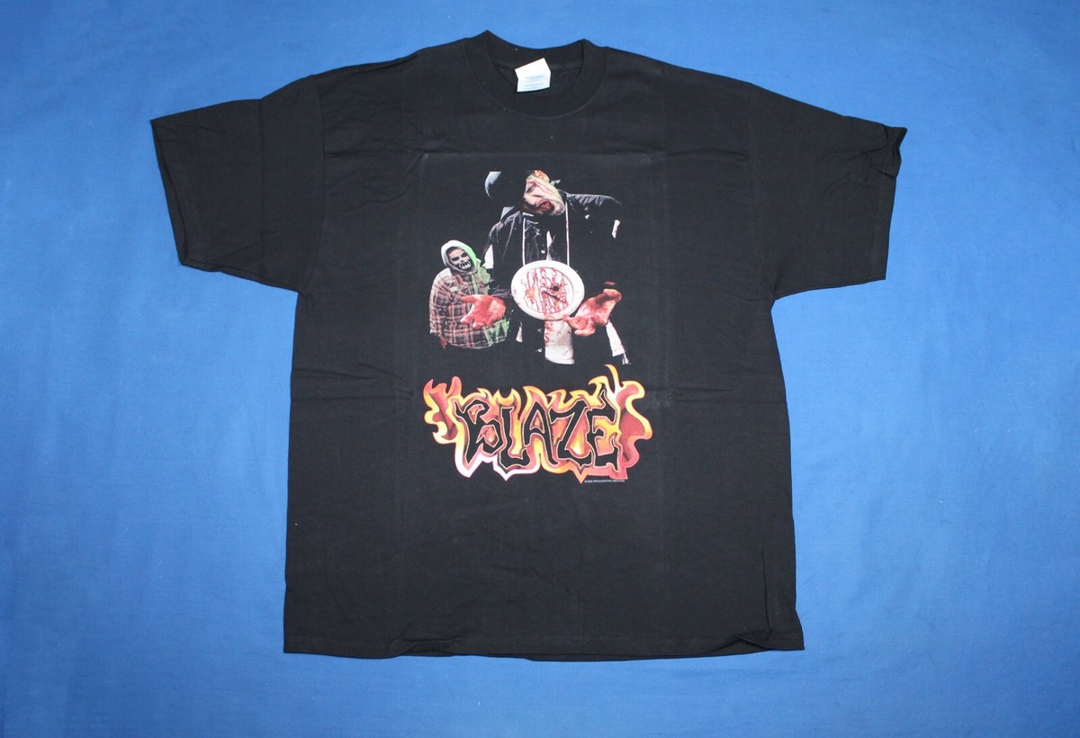 Y2K 2002 Blaze Ya Dead Homie Shirt Hip Hop Rap Men's Tee Extra