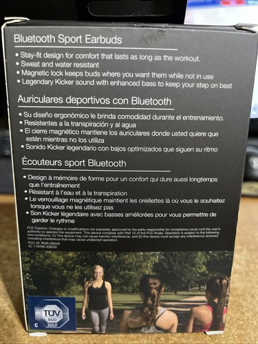 Auriculares Kicker EB200 Bluetooth® - 46EB200BTB - Imagen 2 de 4