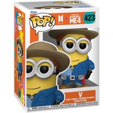 Funko Pop! Despicable Me 4 Minion x BTS Jung Kook Vinyl Figure #424 In Stock
