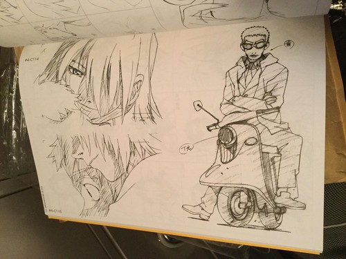 Groundwork of FLCL Art Book Illustrations Gainax Furi Kuri Fooly