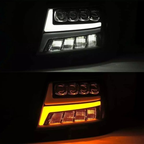 AlphaRex NOVA For 07-13 Chevy Tahoe Avalanche LED Projector Headlights Chrome - Picture 5 of 10