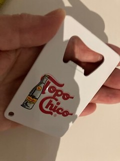 Topo Chico Enamel Bottle Opener