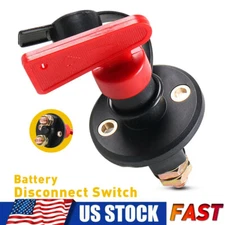 Disconnect Battery Isolator Cut/Shut Off Power Kill Switch for Car Boat 12V 24V