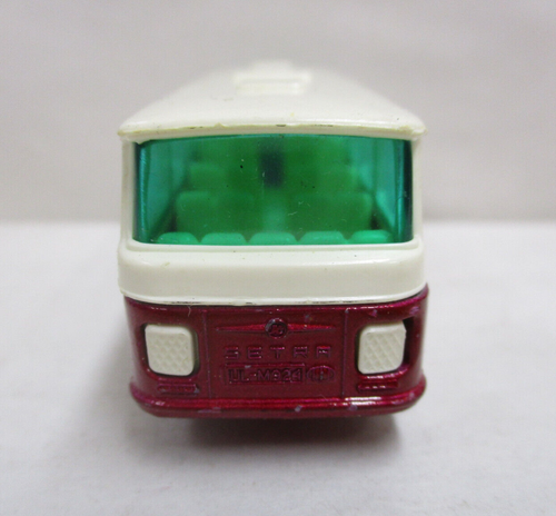 2 Vintage Matchbox Buses #12 Setra Coach 1970 #17 The Londoner 1972 Toy Cars - Picture 5 of 13