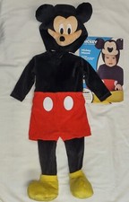 Disney Mickey Mouse Halloween Costume Infant Baby 6-12 Mo. Two Pc Spirit