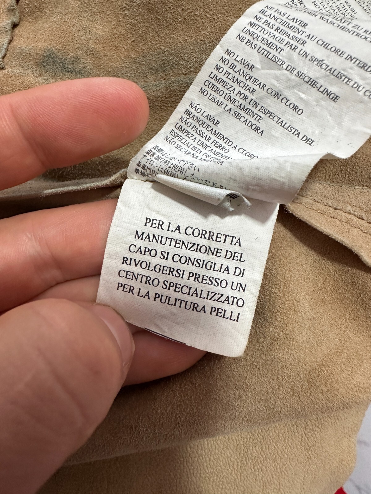 2002 Moncler Real Leather Basic Bomber Jacket Vin… - image 13