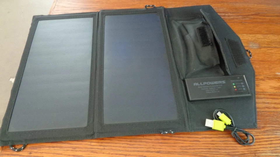 ALL POWERS SOLAR CHARGER MODEL AP SP 013 BLA - Image 2 of 2