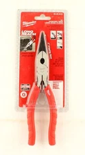 *Milwaukee 48-22-6101 8 inch Long Nose Pliers Comfort Grip 