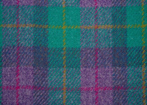 1.5" Summer Isles Harris Tweed Fishtail Martingale Dog Collar Greyhound, Whippet - Picture 7 of 8