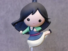 Disney NEW * Mulan Clip * Blind Bag Series 58 Girl Power Key Chain Monogram