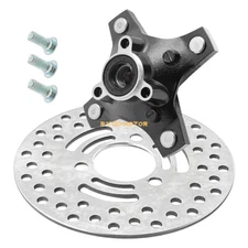 Front Wheel Hub & Brake Rotor Assy for Suzuki LT-Z250 QuadSport Z 250 2004-2009
