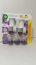 Air Wick Plug in Scented Oil Kit, 2 Warmers + 5 Refills, Lavender & Chamomile