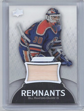 2023-24 Upper Deck Engrained Bill Ranford Remnants Stick Relic Oilers 